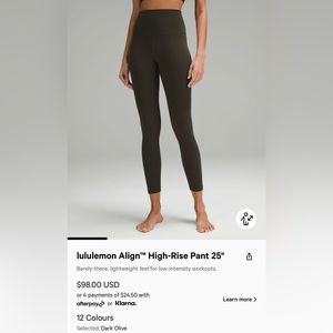 Lululemon Align Leggings